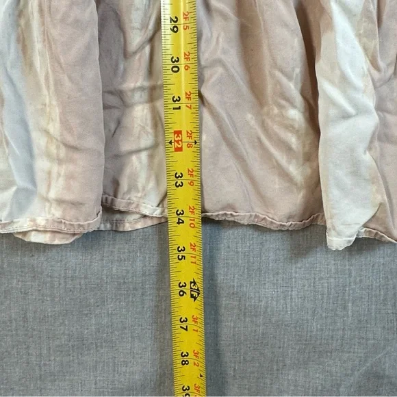 Knox Rose Beige and White Tie-Dye Dress - Picture 4 of 5